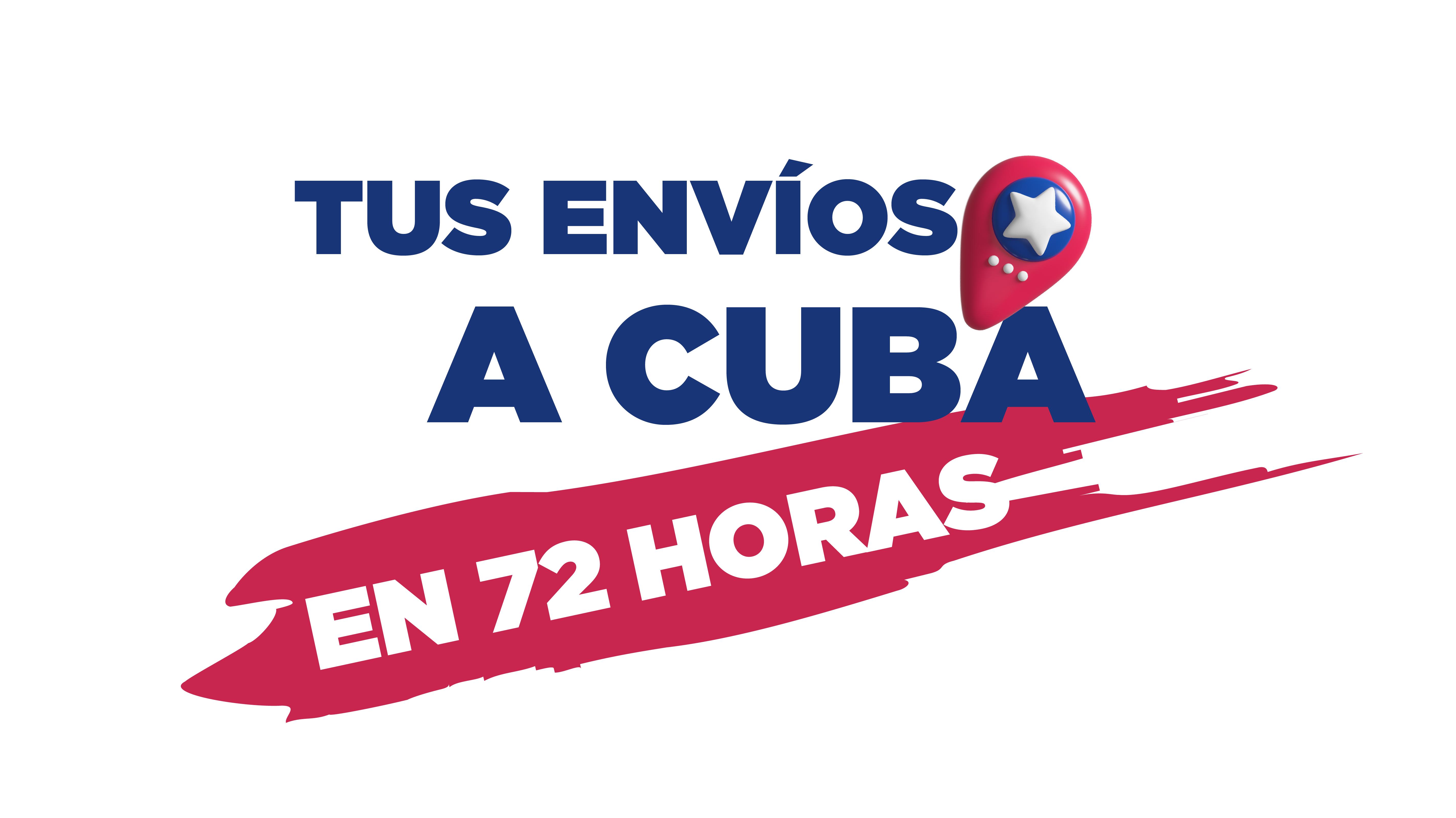 Tus envíos a Cuba en 72 horas